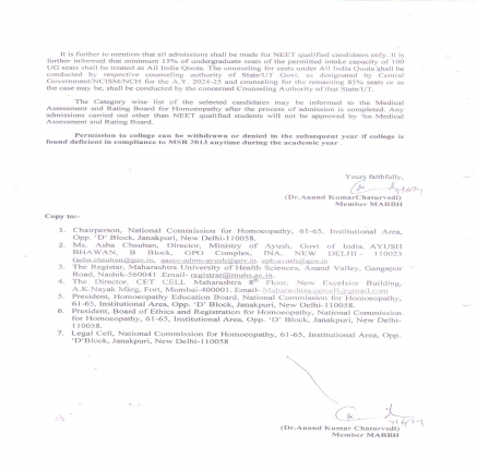 National Commision for Homoeopathy